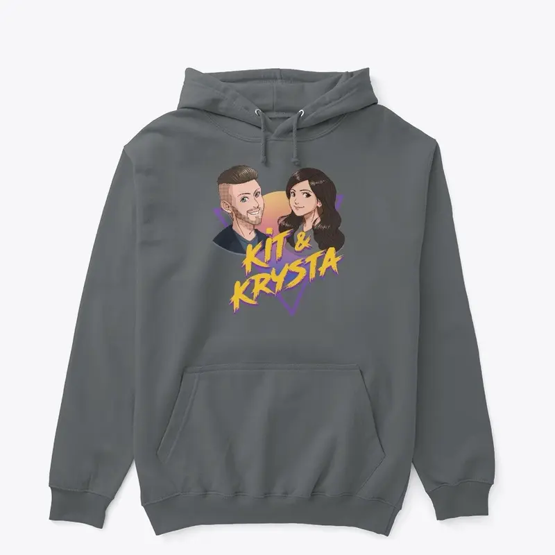 Kit and Krysta Face Hoodie 